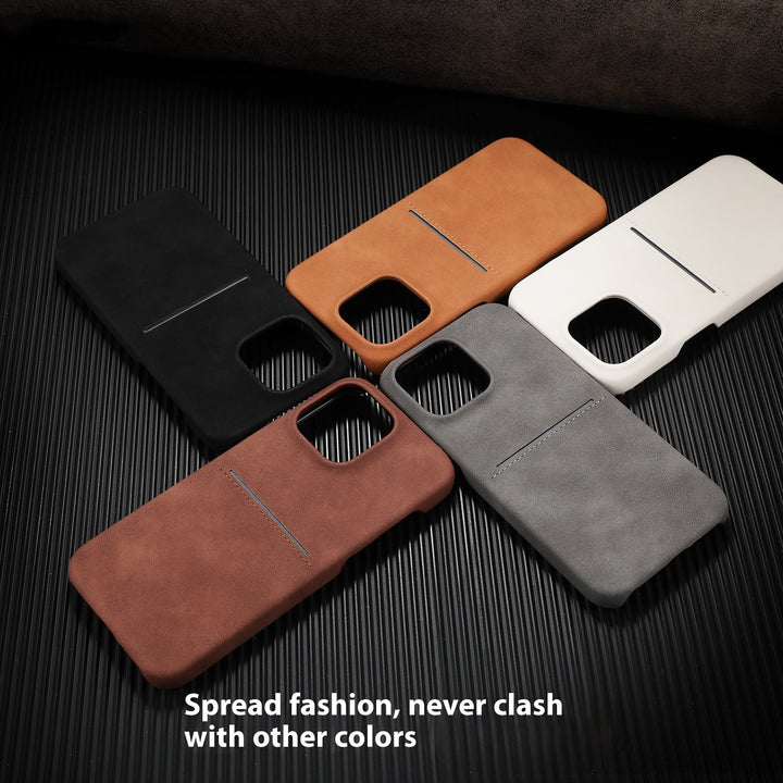 Suitable Phone Case Sheepskin Feeling Business Drop-resistant Protective Cover