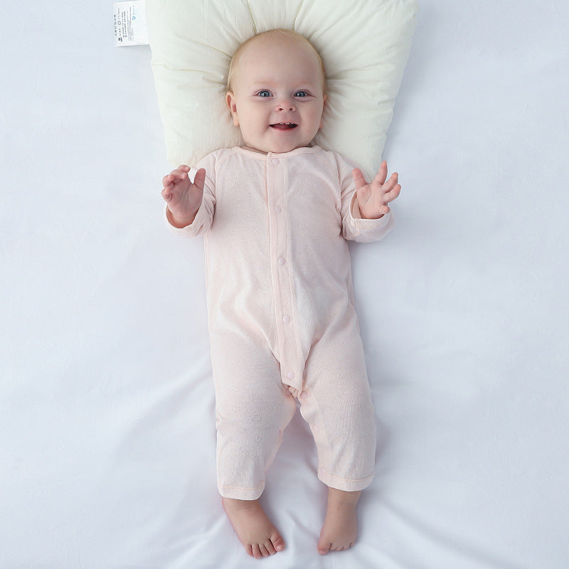 Ultra-thin Bamboo Fiber Baby One Piece Pajamas