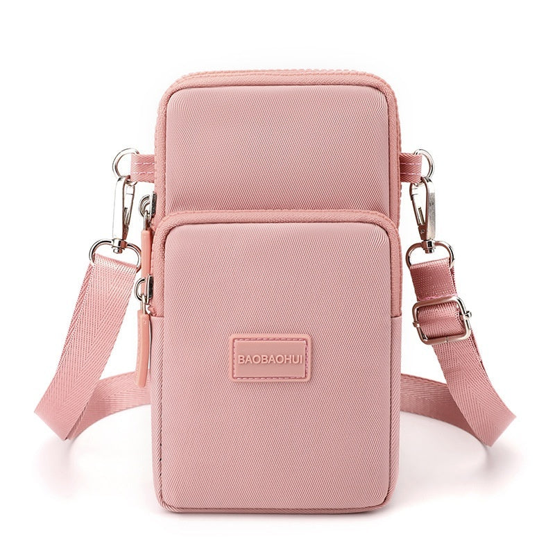 Oxford Pânză pentru femei Crossbody Halter Lightweight Telefon Mobile Geantă