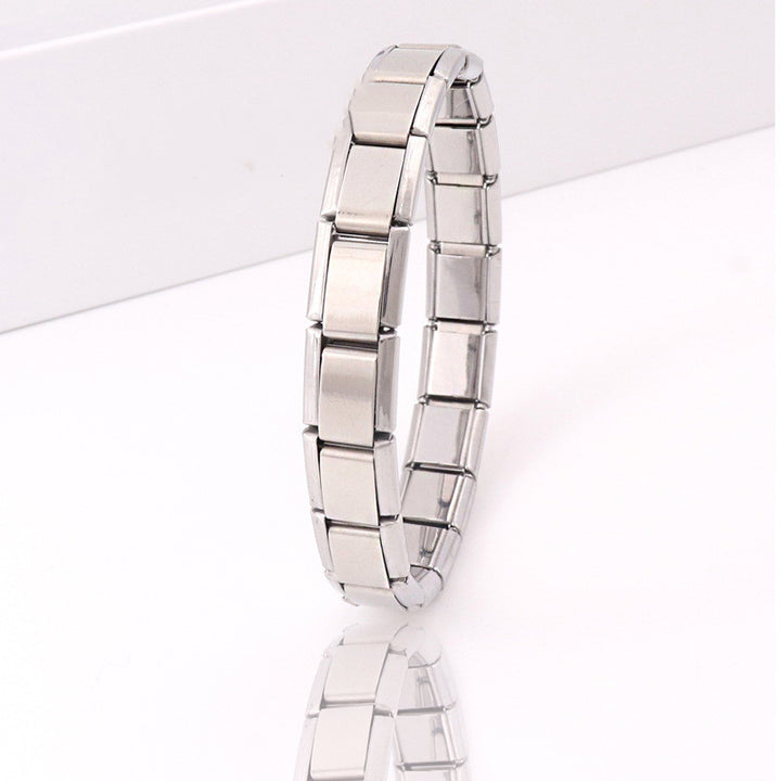 Fashion Bracelet Electroplated Stainless Steel Material Personalized Bracelet Removable