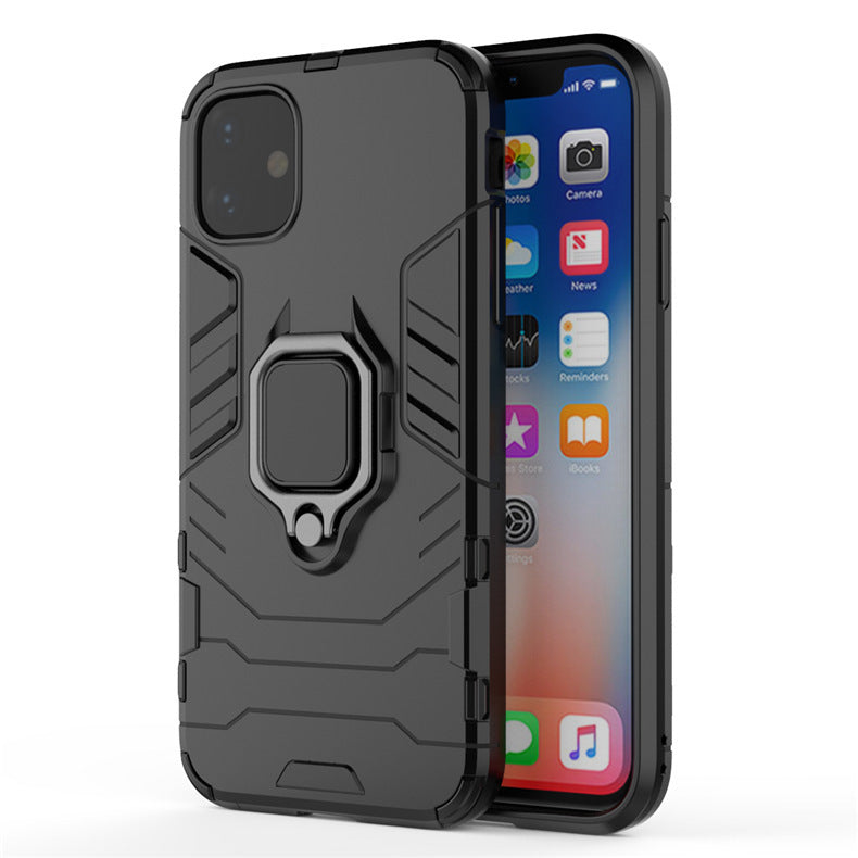 Black Panther Ring Holder Telefon CASE