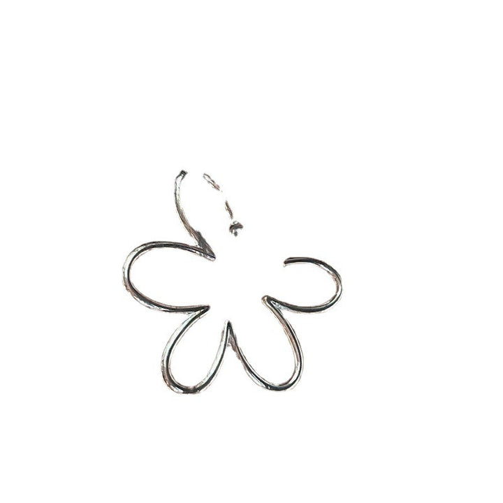 Ins Style Non-piercing Ear Clip Mona Flower Temperament