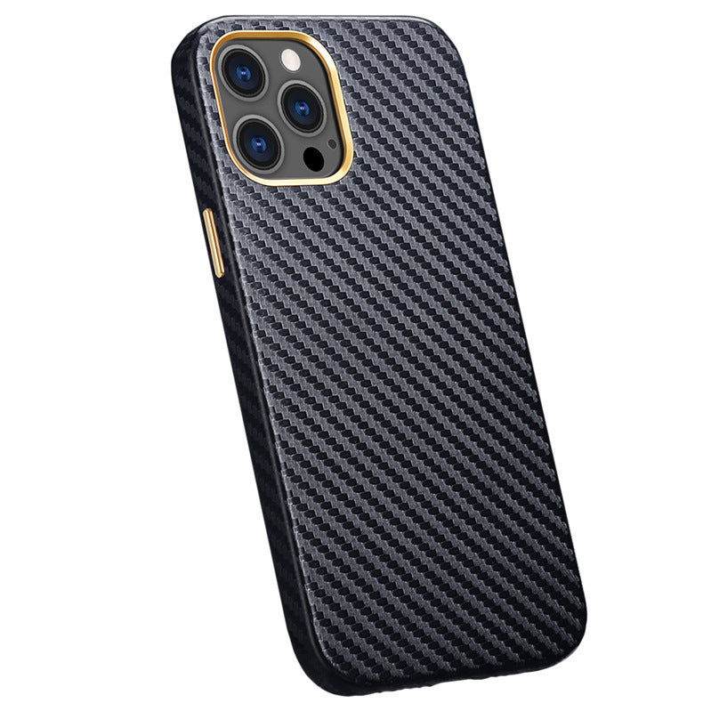 Shell Kevlar Carbon Fiber Leather Protective Sleeve