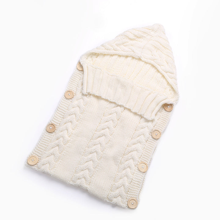 Knitted Baby Sleeping Bag