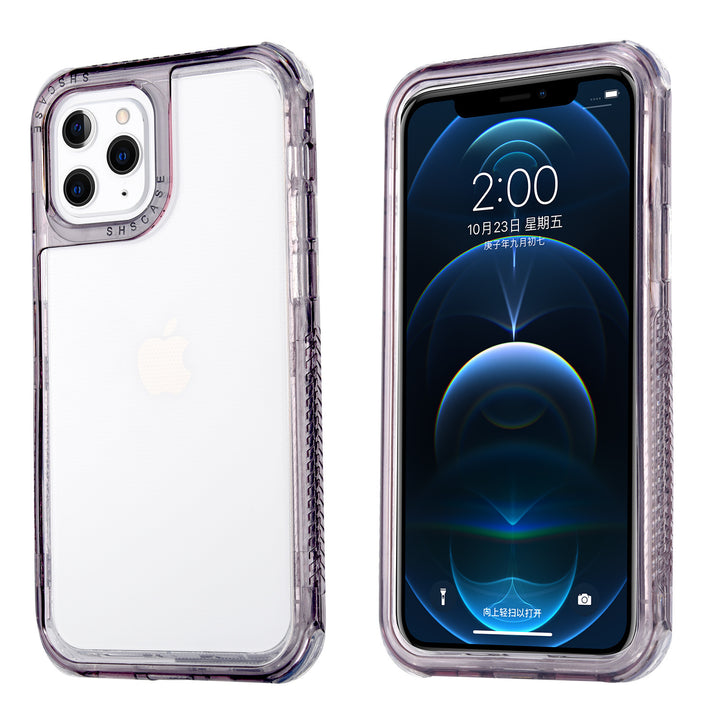 Compatibil cu Apple, noul cadru de gradient este potrivit pentru carcasa telefonică Apple Transparent