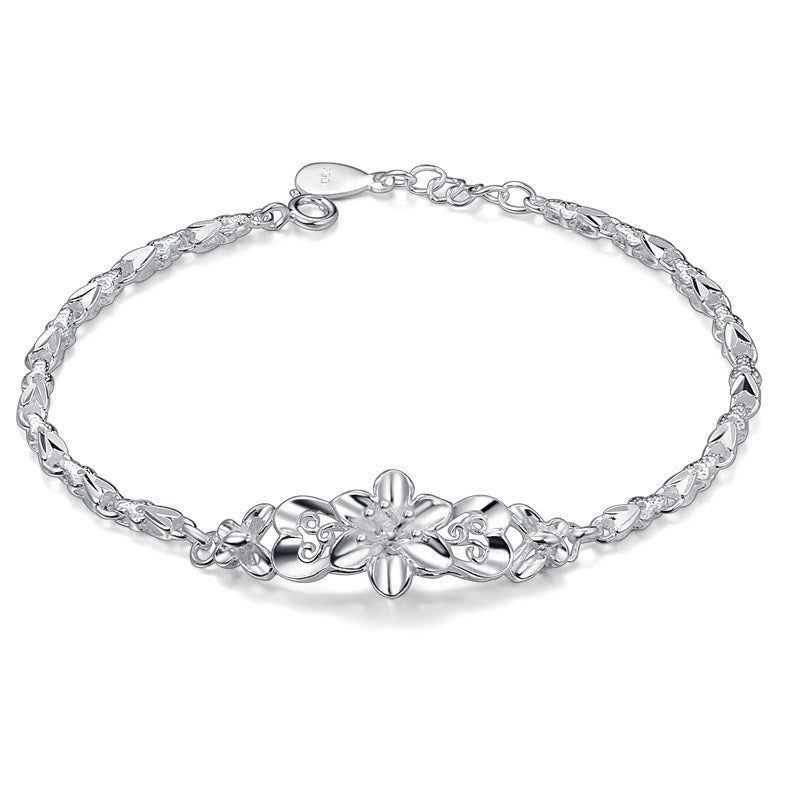 S999 Foot Silver Sterling Bracelet