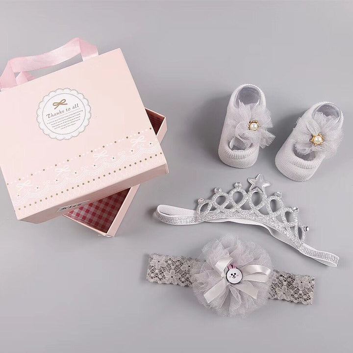 Accesorii pentru păr nou pentru copii Socks and pantofi set set