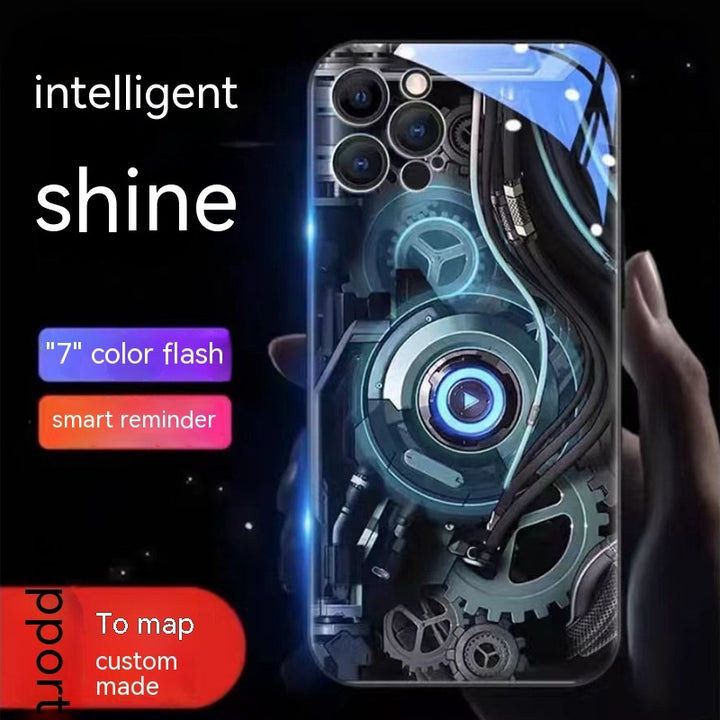 Phone Case Incoming Light-emitting Mech