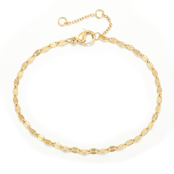 Gold bracelet Korean fashion chain bracelet