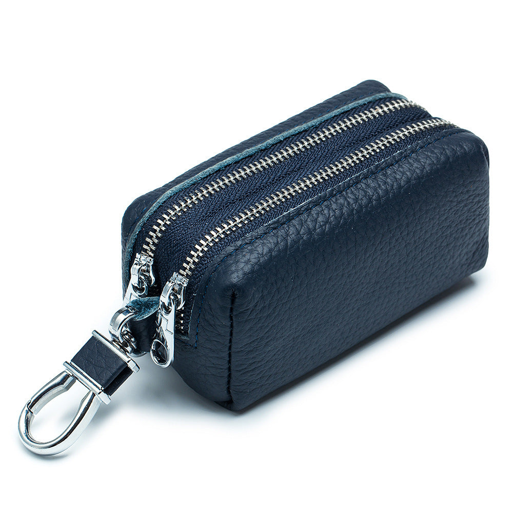 Large Capacity Key Case Double-layer Soft Men's Multifunctional Coin Purse