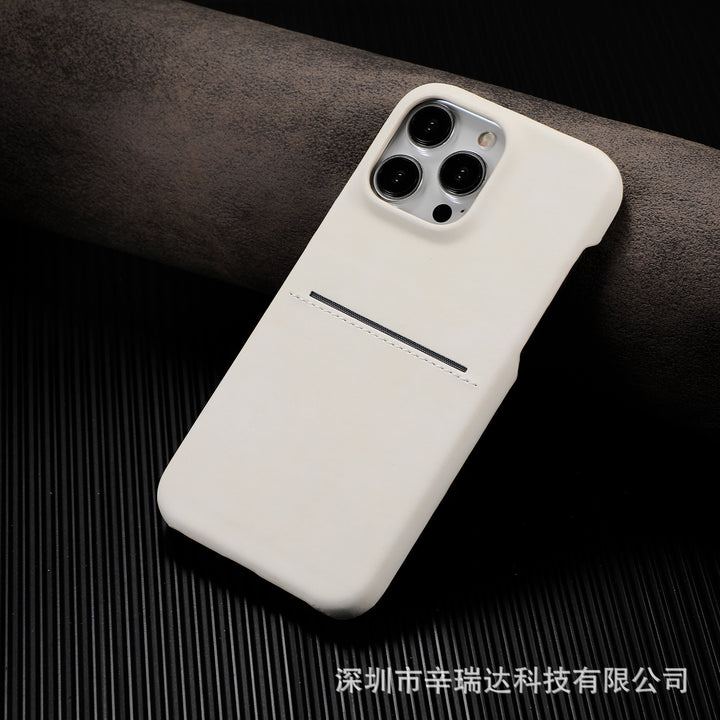 Suitable Phone Case Sheepskin Feeling Business Drop-resistant Protective Cover