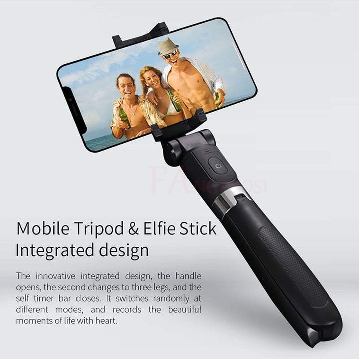 Compatibil cu Apple, Tripod Selfie Stick Mobile Universal Live Triangle Bracket