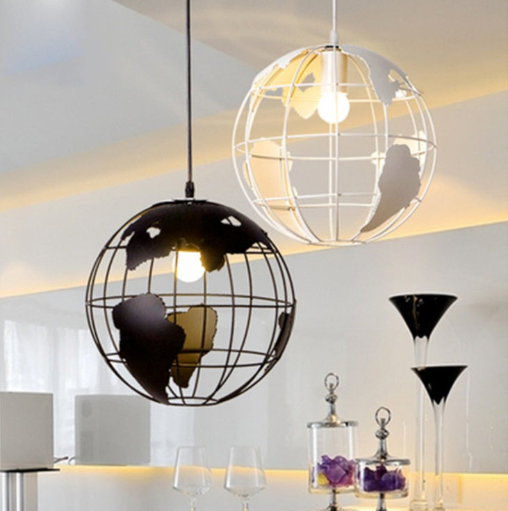 Lumina Pandantivului Globe - Lampa Pământului Globe