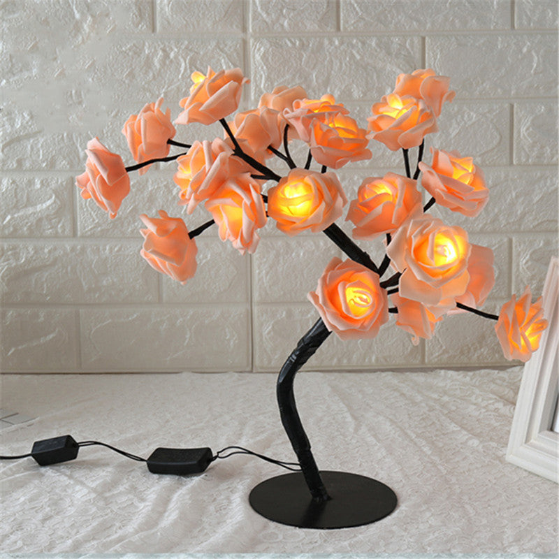 Arborele LED Light Rose Rose Light Arbore Light