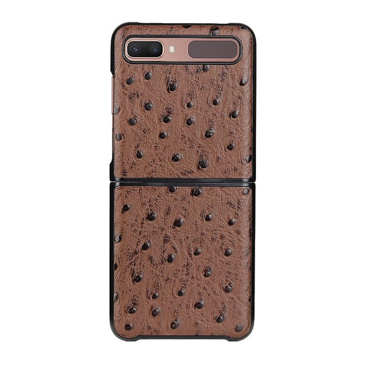 Camel Pattern Business Leather Case Folding Protective Cover Phone Case