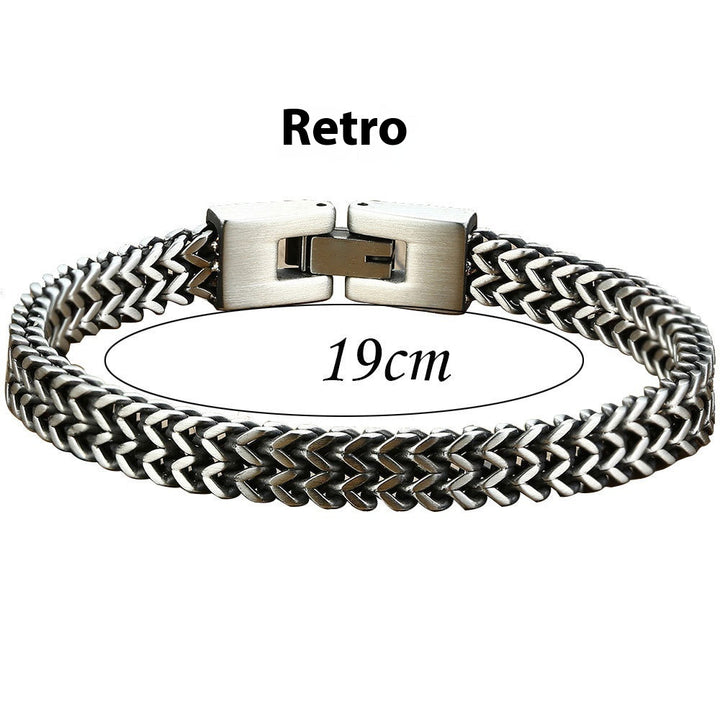 Men's Fashion Personalized Titanium Steel Bracelet