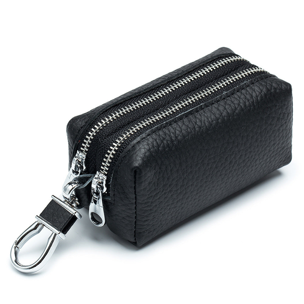 Large Capacity Key Case Double-layer Soft Men's Multifunctional Coin Purse