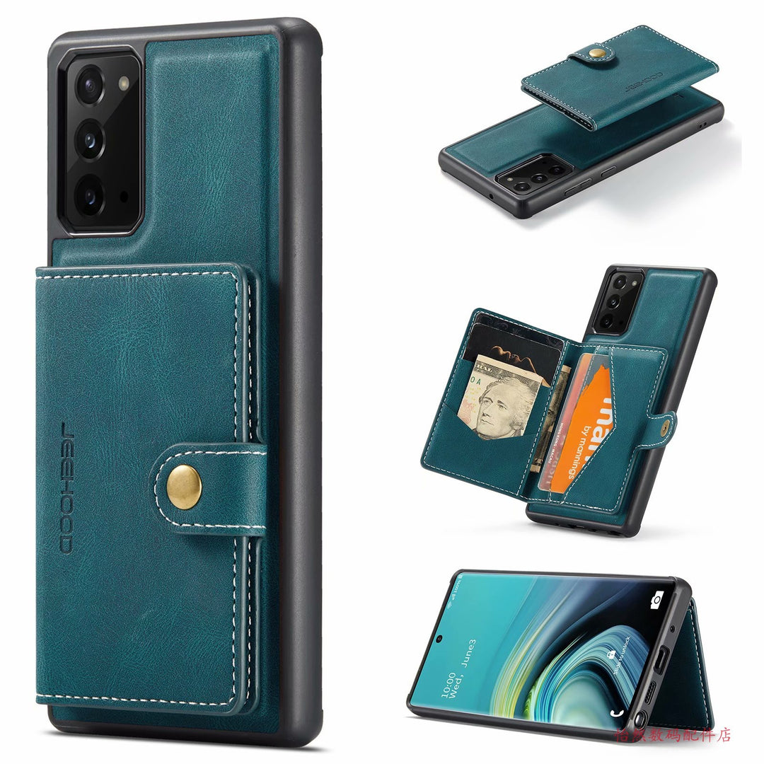 Compatible with Apple, Multifunctional Magnetic Card Holder Mobile Phone Case Iphone12pro Max Coin Purse