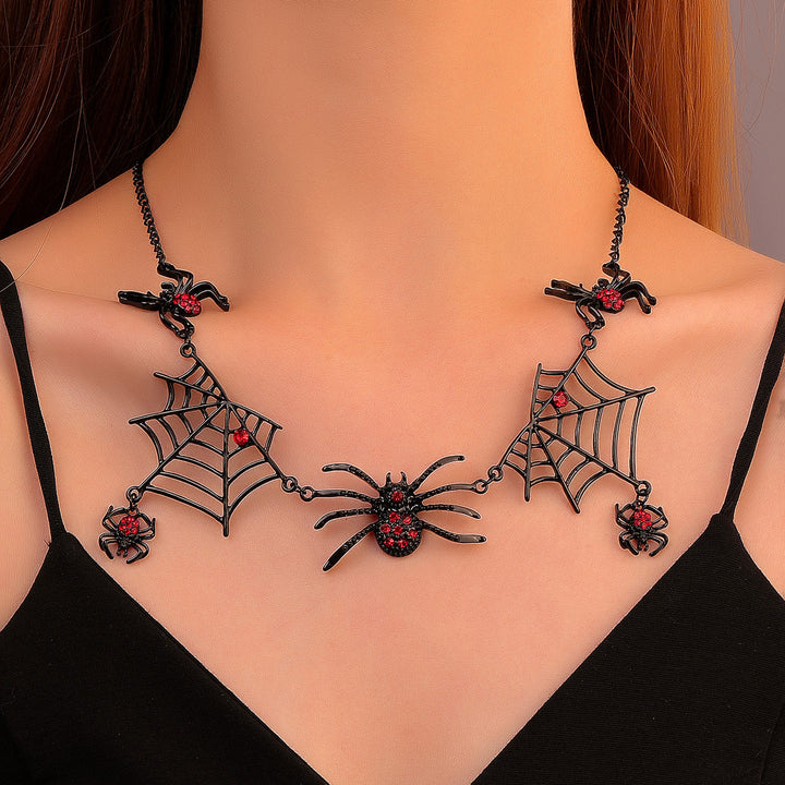 Spider de Halloween Spider și Spider Colier Personalitate Clavicule Colier Accesorii pentru bijuterii de modă