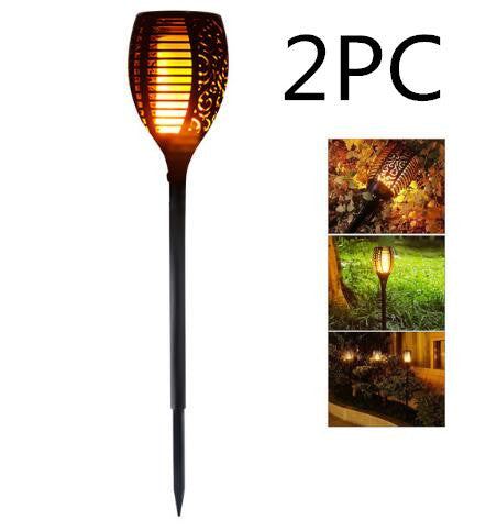 Flacără solară pâlpâie grădină LED LED IP65 Solar Solar Tiki Torță Lumină Lumină Lumină Lumină Decorare LED