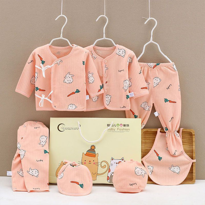 Pure Cotton Baby Clothes Spring And Autumn Summer Children Gift Box Set