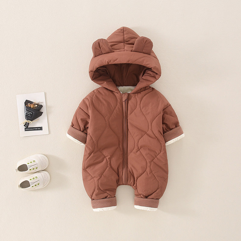 Men and Women Baby Bears Thickened Warm Winter Clothes