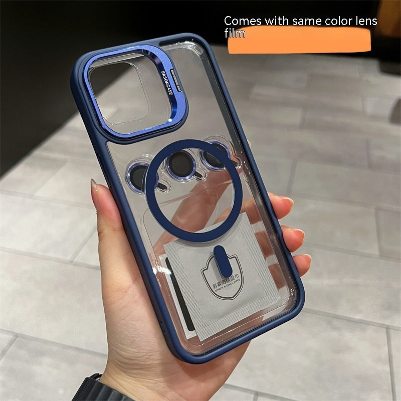 15 Lens Invisible Bracket Phone Case Magnetic Suction