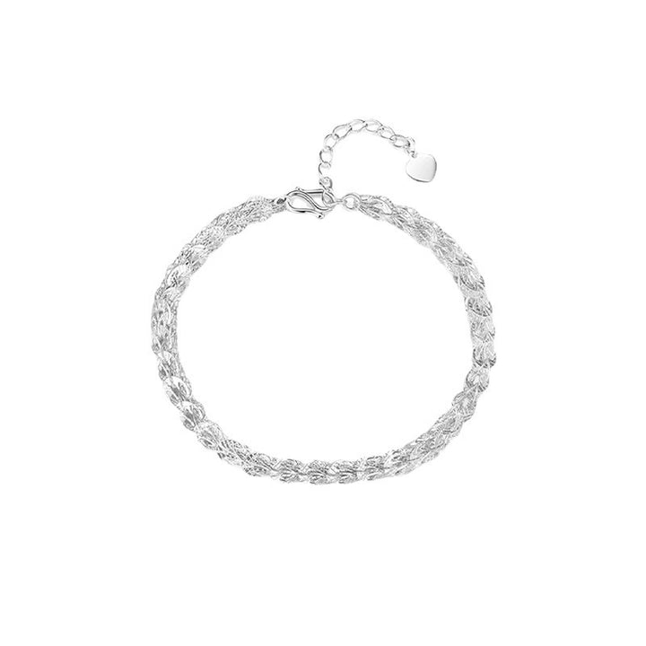 Women's Fashion Sterling Silver All-match Bracelet