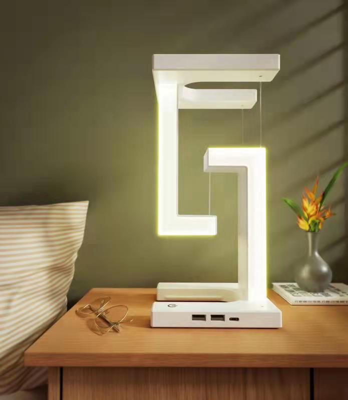 Creative Smartphone Wireless Încărcare Wireless Suspension Table Lampa LAMPĂ LAMPĂ DE BLANȚĂ PLUNE PENTRU DOMENTE DE CASĂ