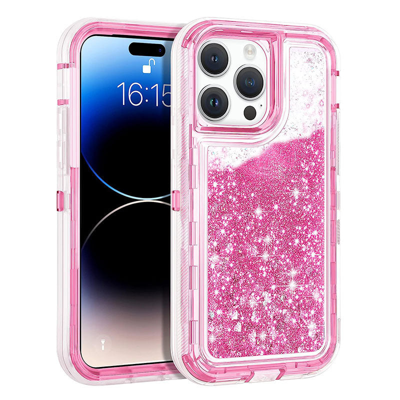 Liquid Quicksand Three-in-one Phone Case