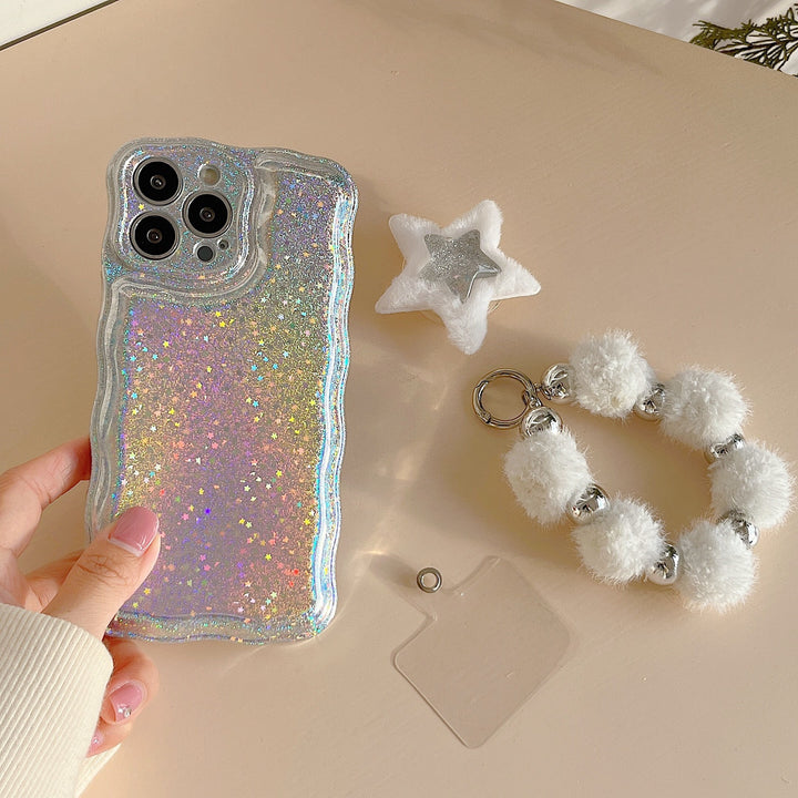 Niche Glitter XINGX Bracket Phone Case