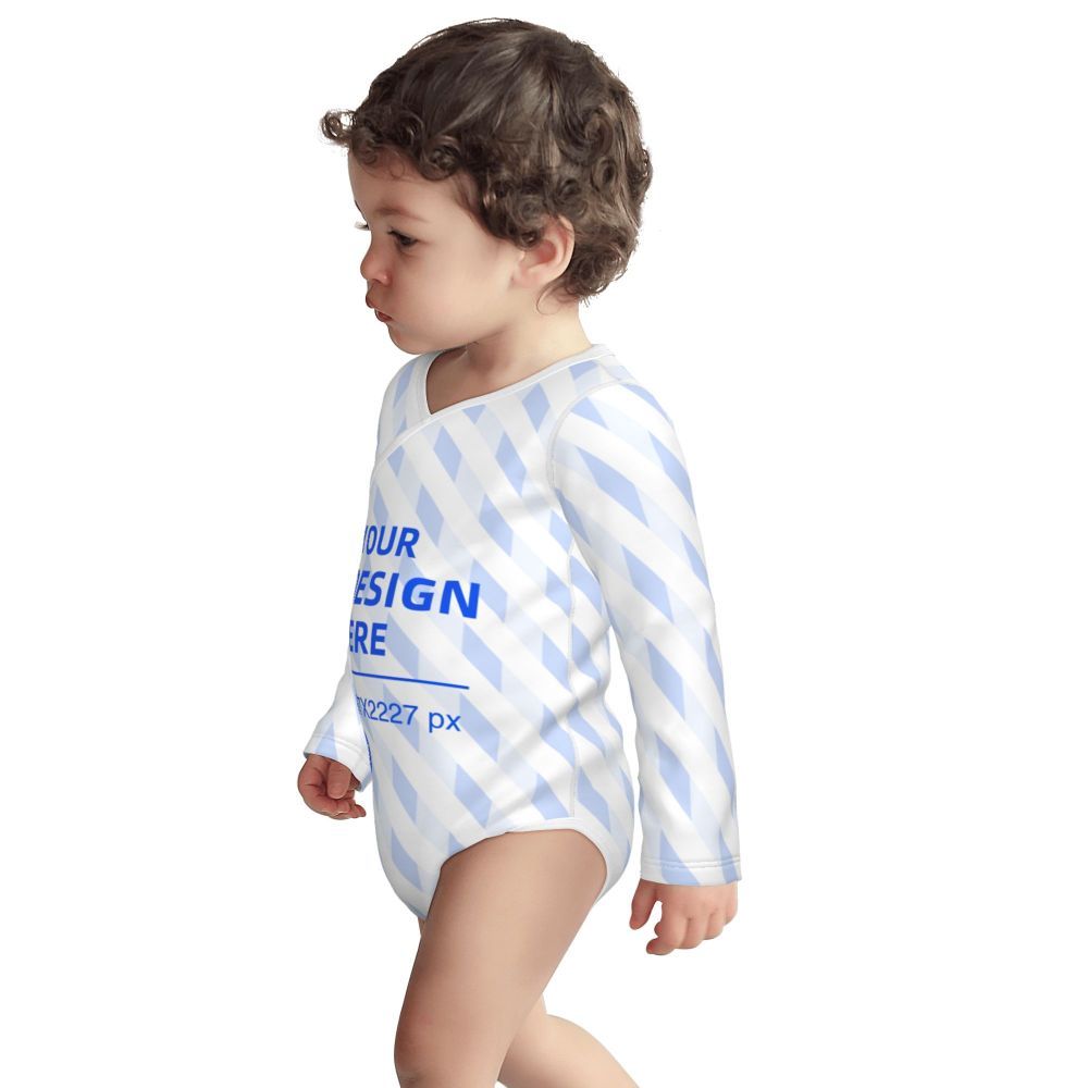 Soft And Skin-friendly Baby Cotton Long-sleeved Romper