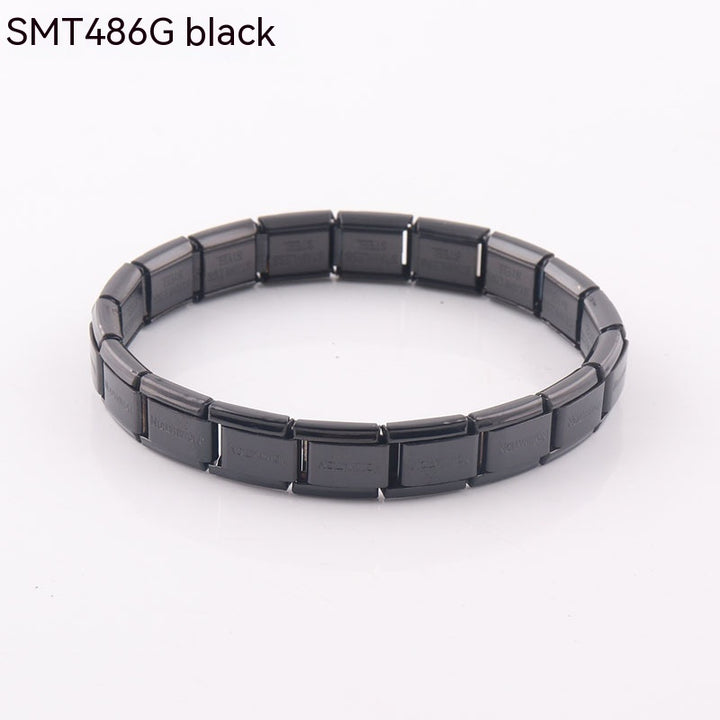 Fashion Bracelet Electroplated Stainless Steel Material Personalized Bracelet Removable