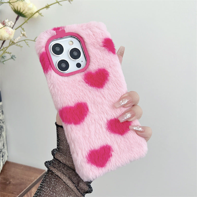 Japonia și Coreea de Sud Plush Loving Heart Telefon