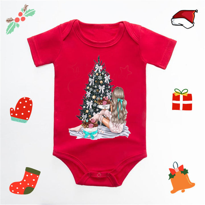 Baby Romper Jumpsuit Red Fart Clothes