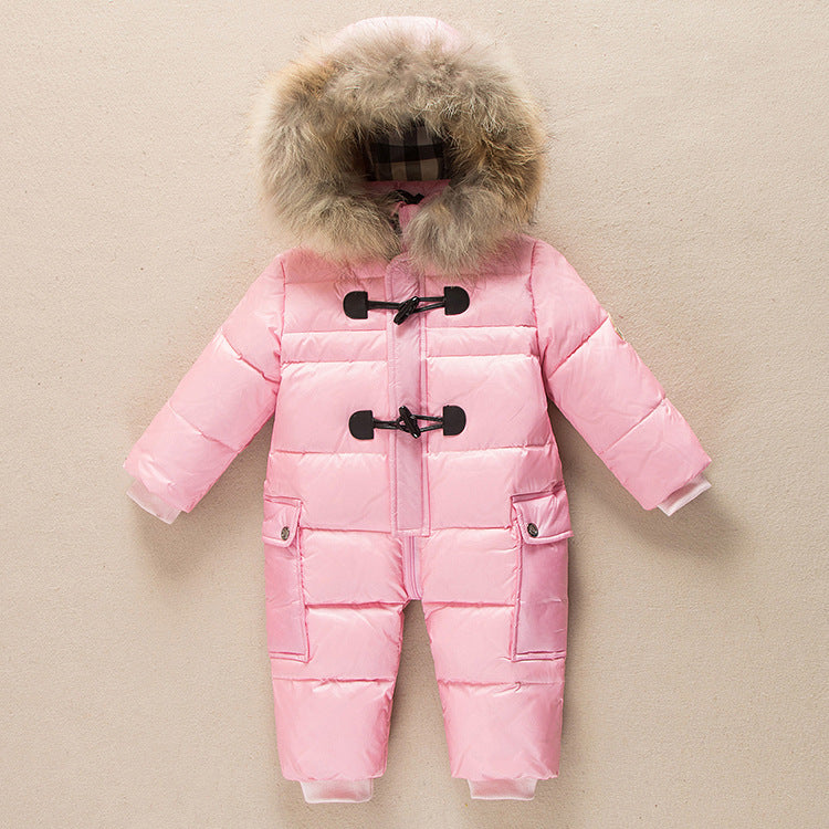 Infant down jacket