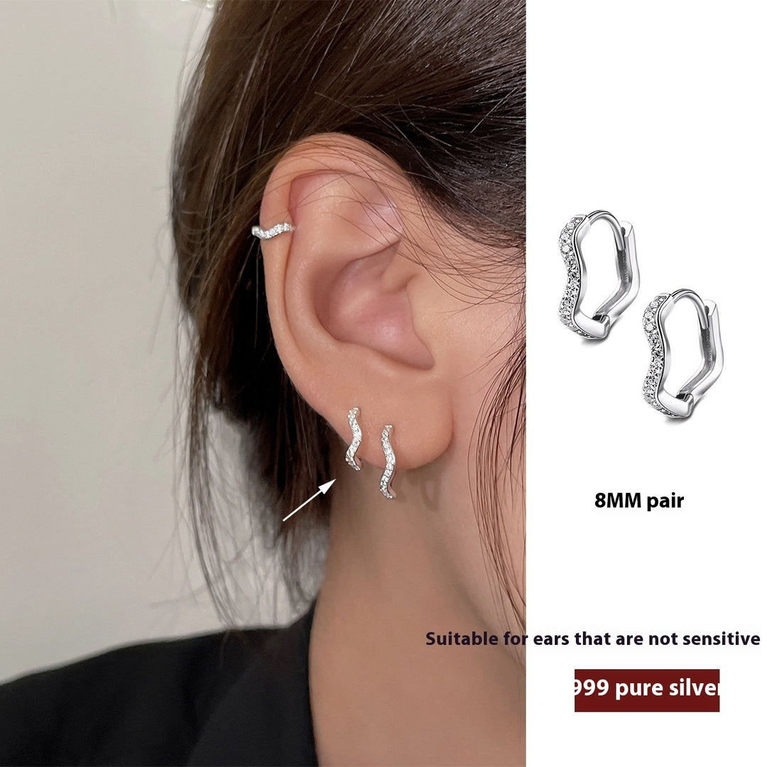 Women's Exquisite Fashion High Sense Irregular Ear Ring