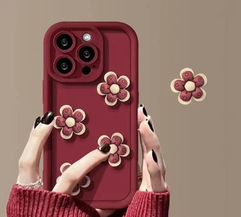 Internet Celebrity Three-dimensional Cartoon Doll Phone Case