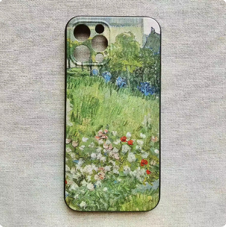 Van Gogh Starry Sky Telefon mobil 3D carcasă moale