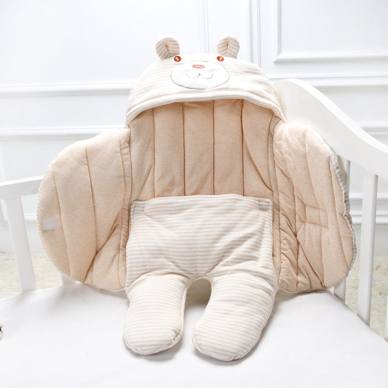 Baby Sleeping Bag Newborn Autumn Winter Thick Swaddle Blanket Anti-startle Color Cotton Anti-kick Newborns Sleeping Quilt