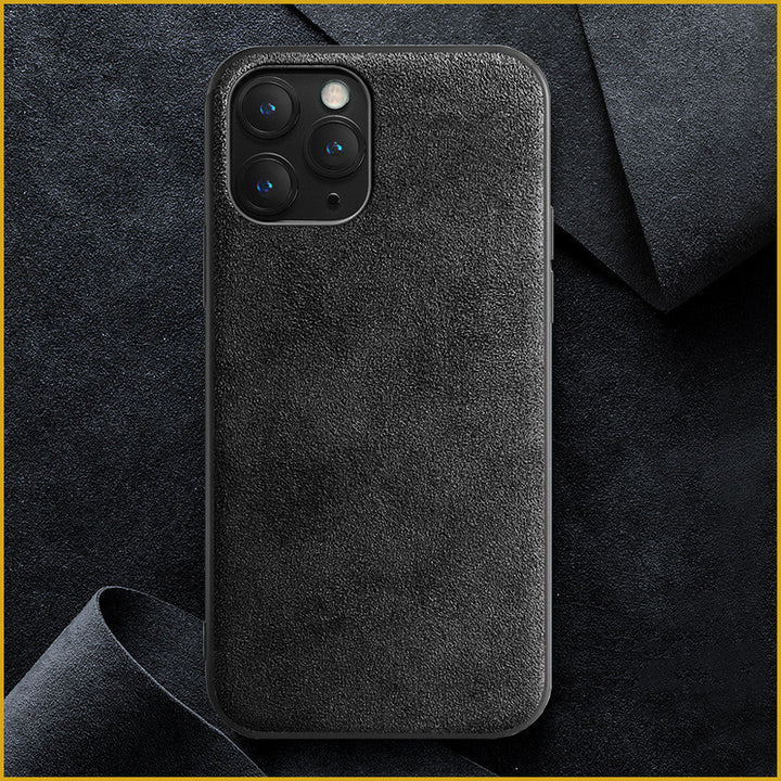 New Style Suede Phone Case Full-cover High-end Protection