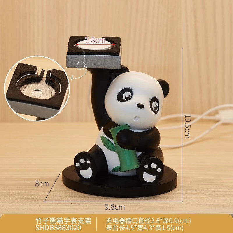 Cute Panda Phone Holder Small Ornaments