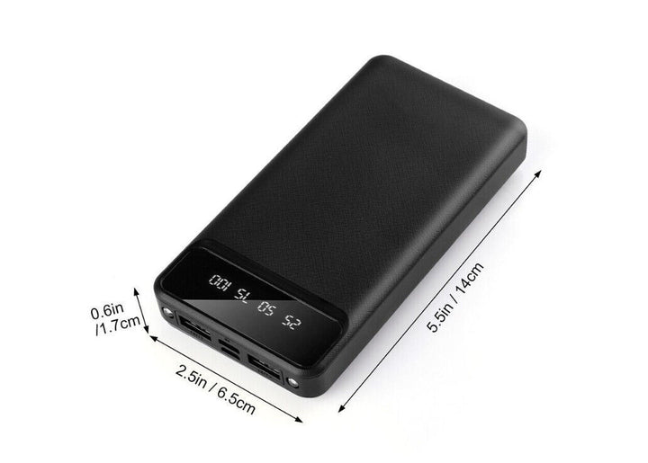 6000mah Mobile Power Bank Mobile Phone Backup Battery Convenient Charging UK