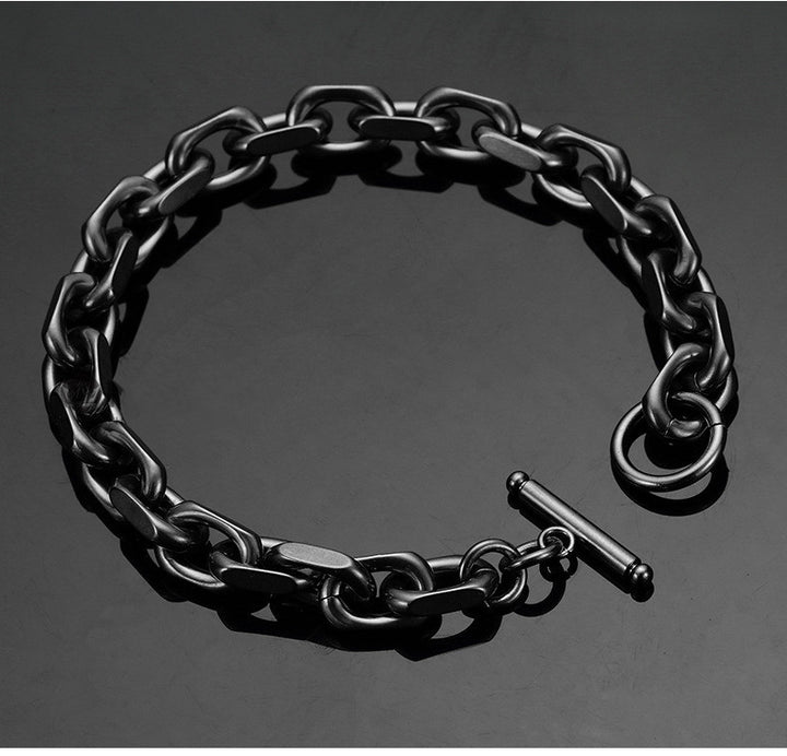 Simple steel bracelet bracelet