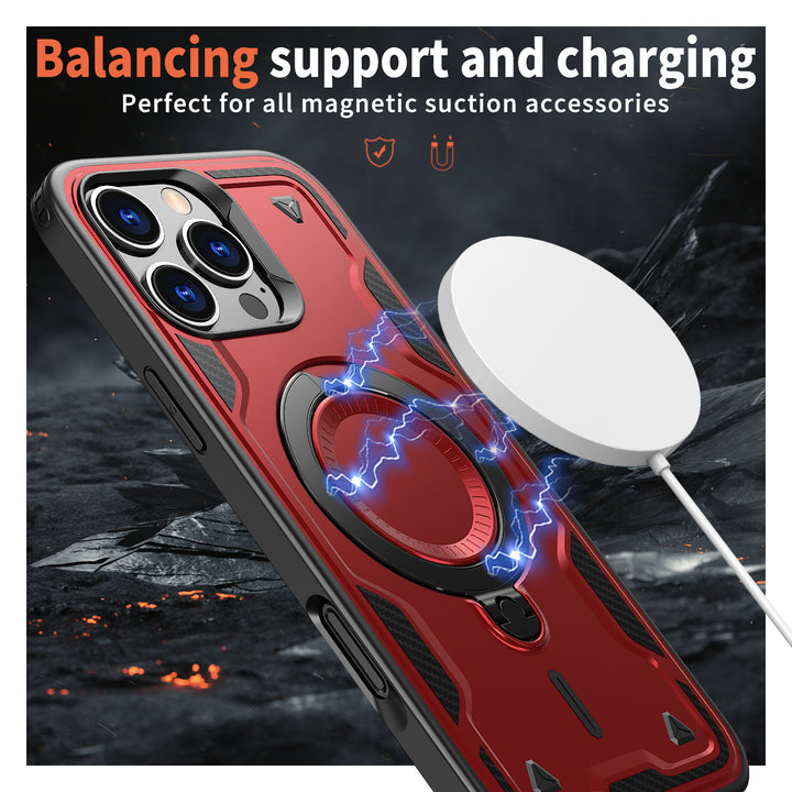 Simple Magnetic 360 Rotating Bracket Phone Case