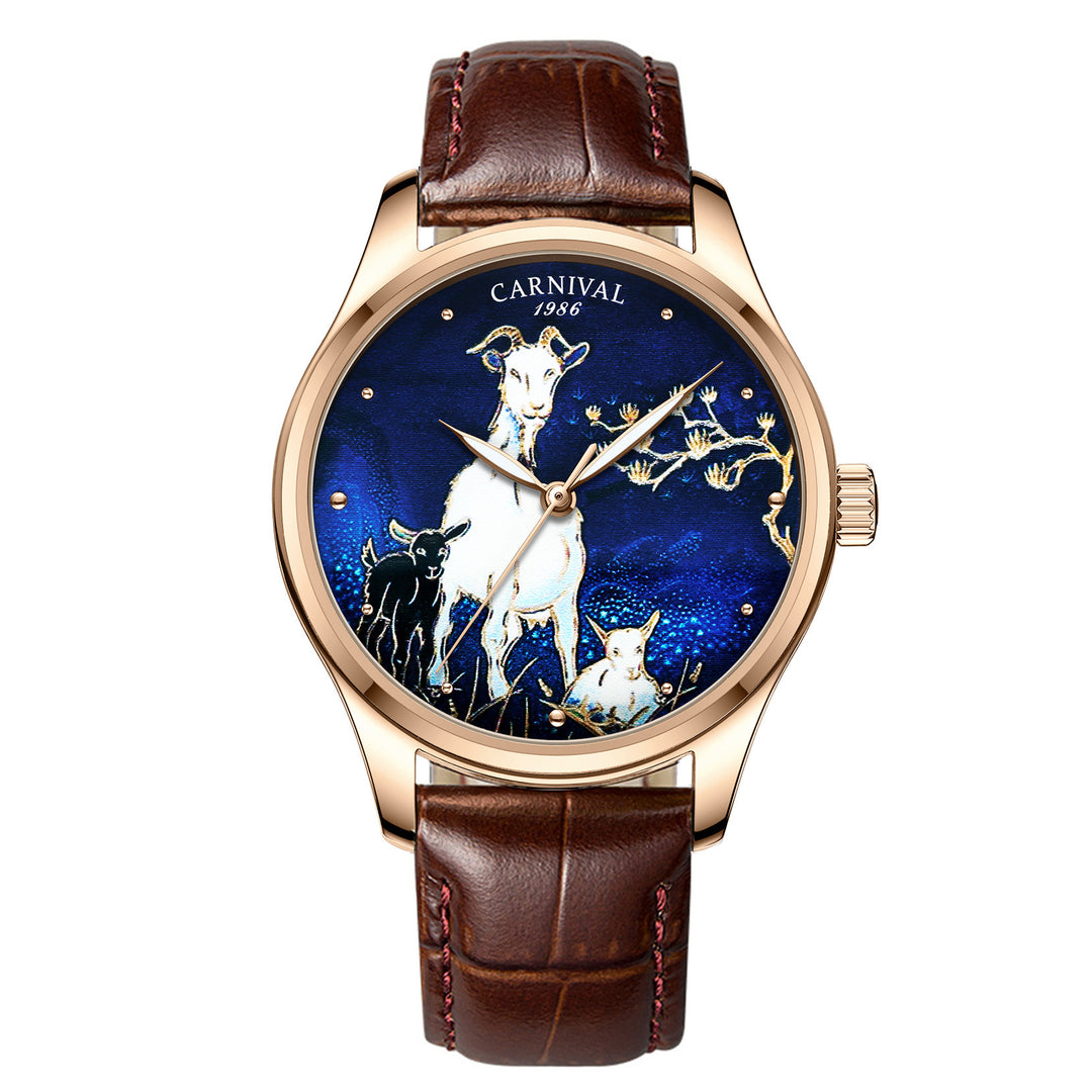 New Chinese Zodiac Animal Hair Watch