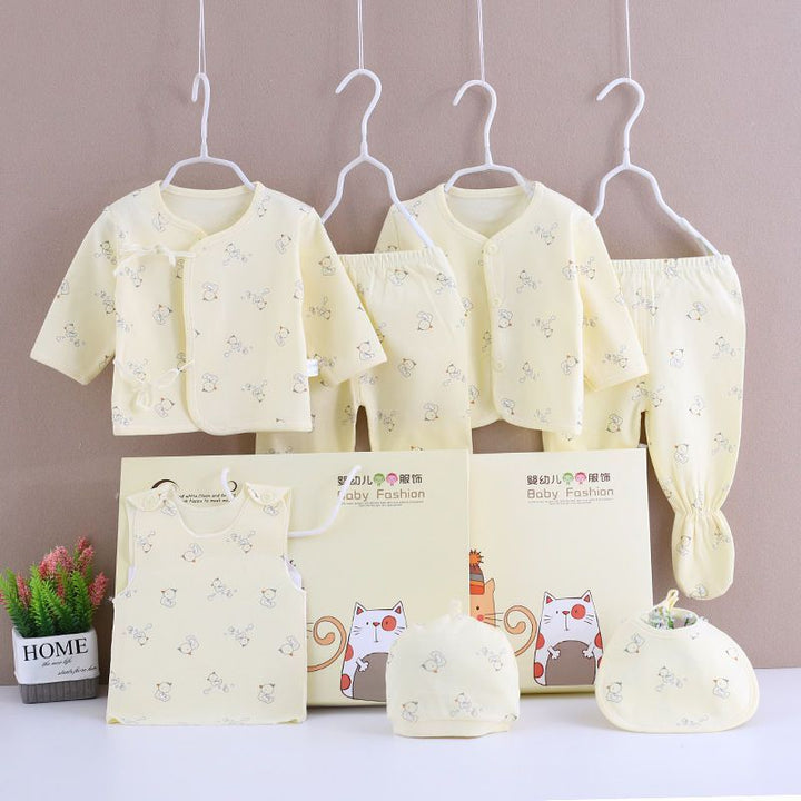 Pure Cotton Baby Clothes Spring And Autumn Summer Children Gift Box Set