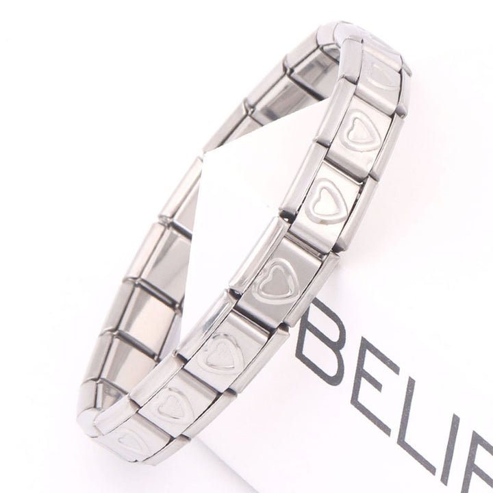 Fashion Bracelet Electroplated Stainless Steel Material Personalized Bracelet Removable