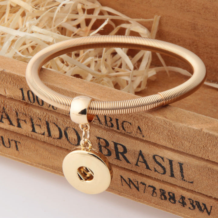 18k Gold Stretch NOOSA Bracelet Personality