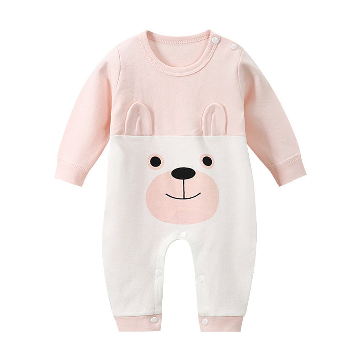 Romper Long-sleeved Cotton Romper Baby Clothes